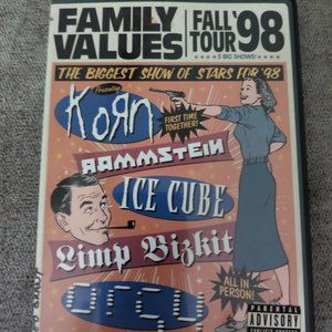 Family Values Fall Tour '98 live music dvd
